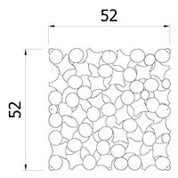 VedoNonVedo Party élément décoratif pour meubler et diviser les espaces - transparent 2